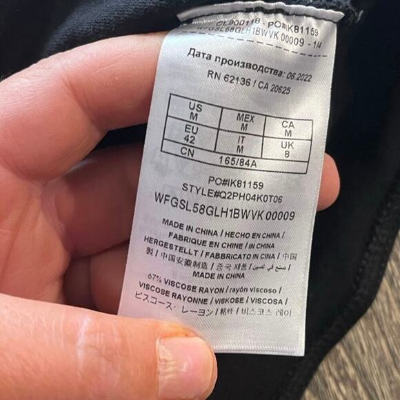 NWOT Guess Los Angeles Black Corset Bodysuit V-Underwire Spaghetti Straps Sz M - Picture 3 of 5